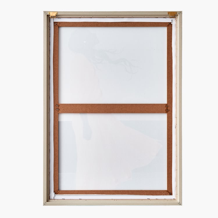 Artistry Dawn Canvas Hand Painted African Lady Picture Frame - 50x70cm