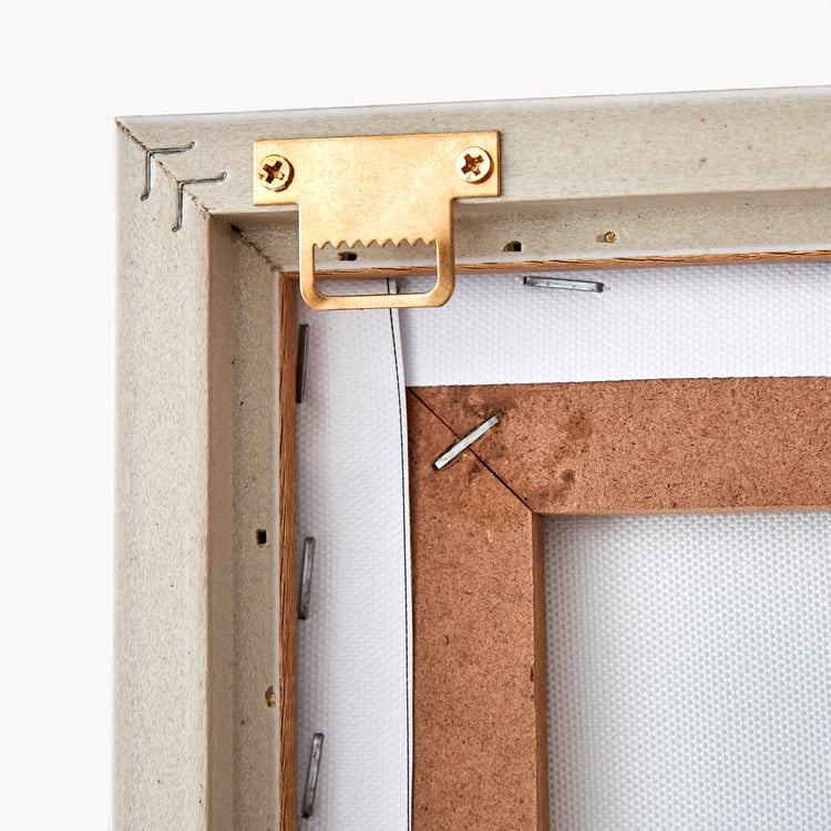 Artistry Dawn Canvas Hand Painted African Lady Picture Frame - 50x70cm