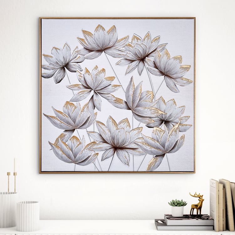 Artistry Sartora Lotus Picture Frame - 60x60cm