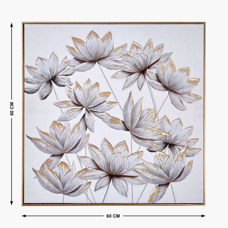 Artistry Sartora Lotus Picture Frame - 60x60cm