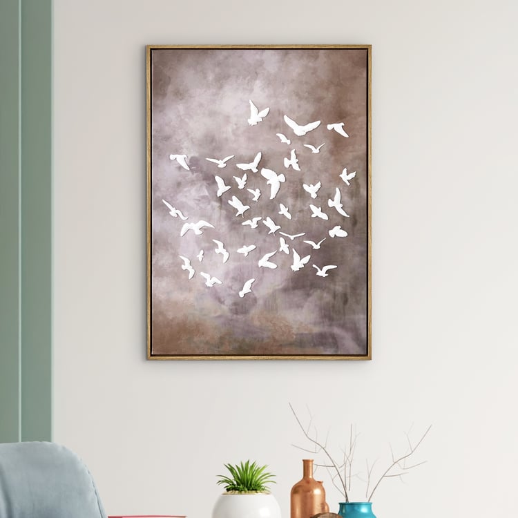 Artistry Sohome Canvas Birds Picture Frame - 60x40cm