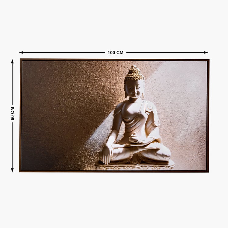 Artistry Sohome Canvas Hand Painted Buddha Picture Frame - 100x60cm