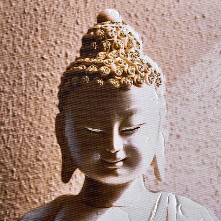 Artistry Sohome Canvas Hand Painted Buddha Picture Frame - 100x60cm