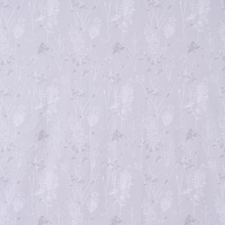 Oxford Bloom Cotton 144TC Printed 3Pcs Super King Bedsheet Set