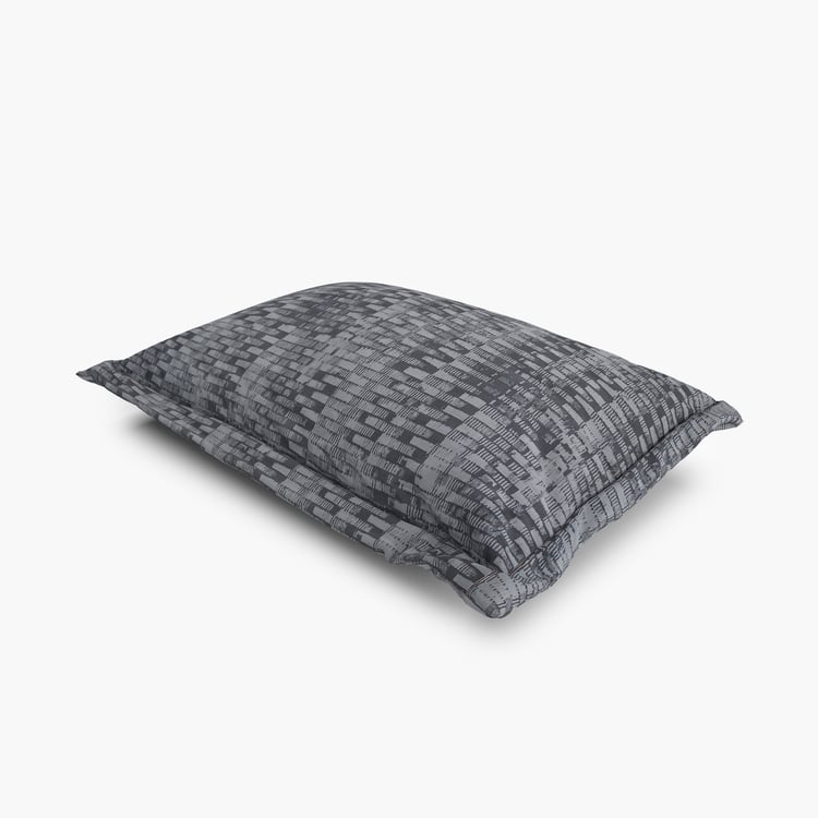 Oxford Echo Set of 2 Printed Pillow Covers - 70x45cm
