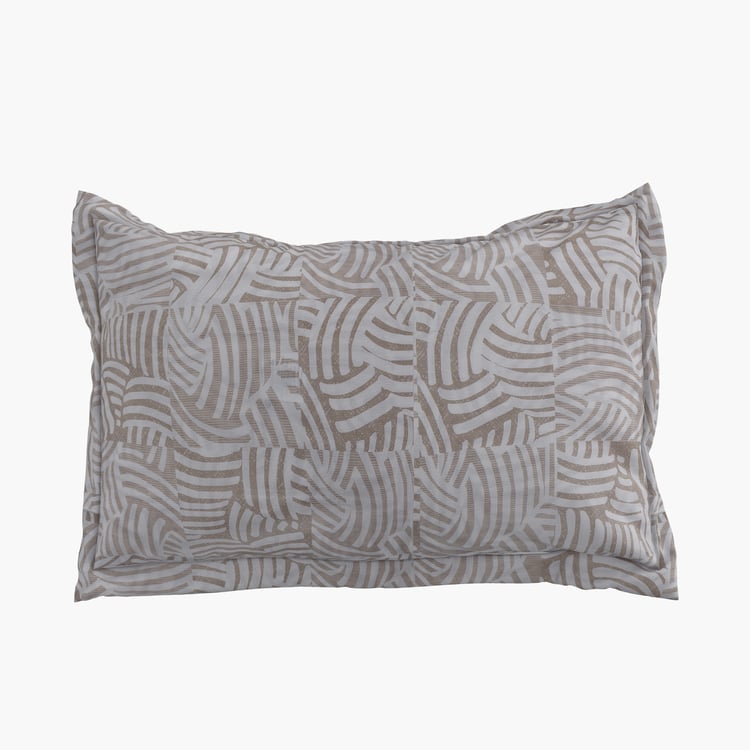 Oxford Maze Set of 2 Printed Pillow Covers - 70x45cm