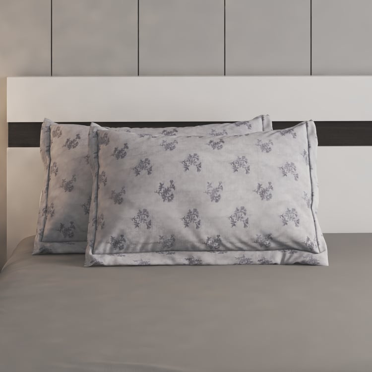 Oxford Meadow Set of 2 Printed Pillow Covers - 70x45cm