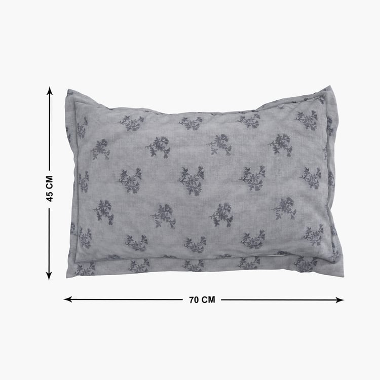 Oxford Meadow Set of 2 Printed Pillow Covers - 70x45cm