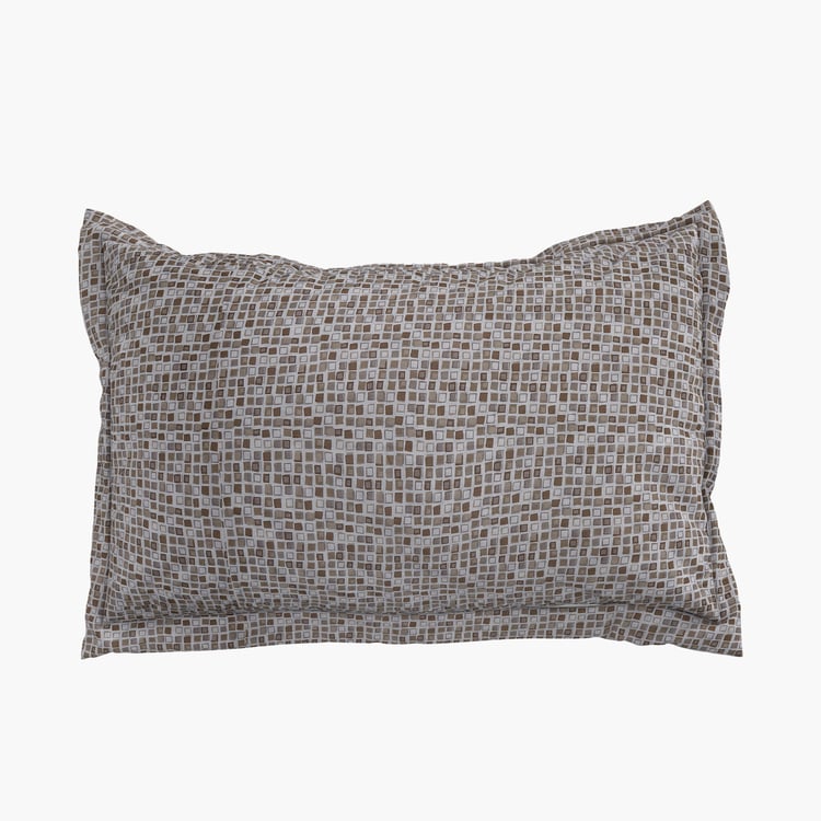 Oxford Pebble Set of 2 Printed Pillow Covers - 70x45cm