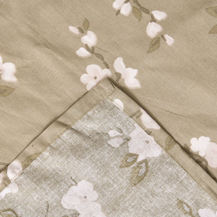 Oxford Sakura Cotton 144TC Floral Print 3Pcs Super King Bedsheet Set