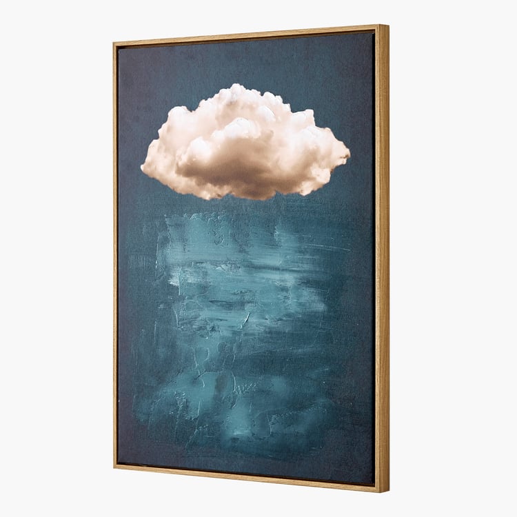Artistry Dusk Canvas Hand Painted Cloud Picture Frame - 50x70cm