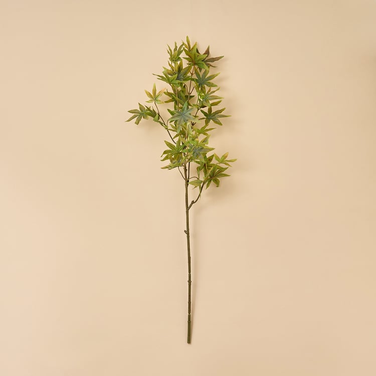Botanical Fabric Artificial Maple Leaf Stem - 80cm