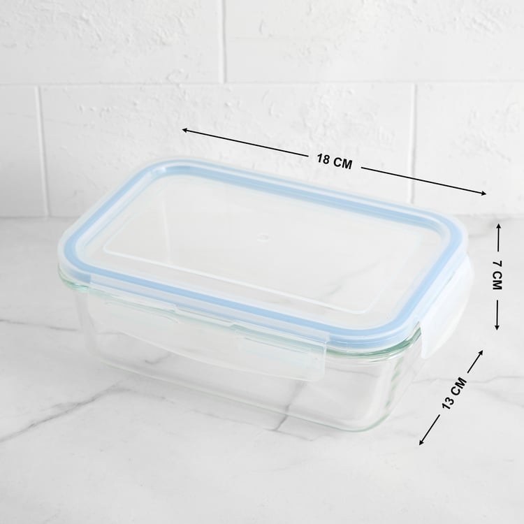 Korobka Brooklyn Set of 3 Borosilicate Glass Lunch Box with Bag