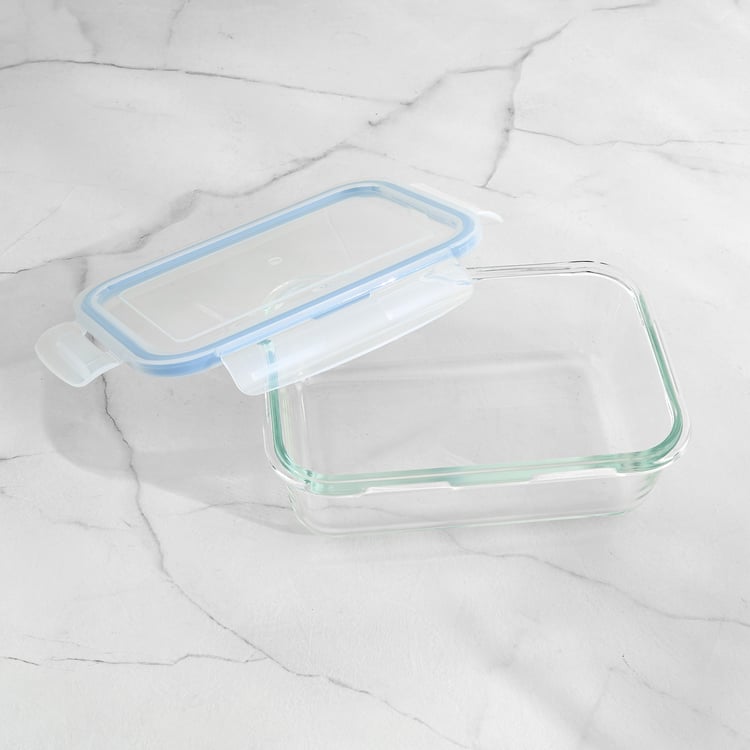 Korobka Brooklyn Set of 3 Borosilicate Glass Lunch Box with Bag