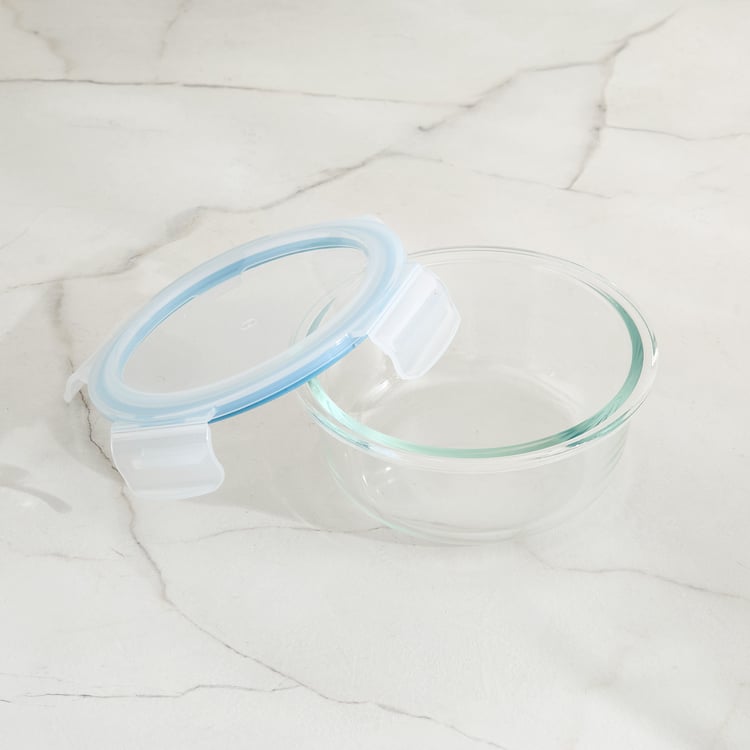 Korobka Brooklyn Set of 3 Borosilicate Glass Lunch Box with Bag- 400ml