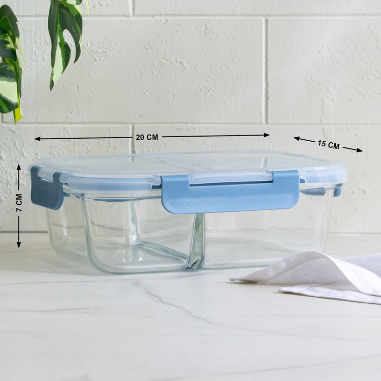 Palestine Astero Borosilicate Glass Storage Container - 1L
