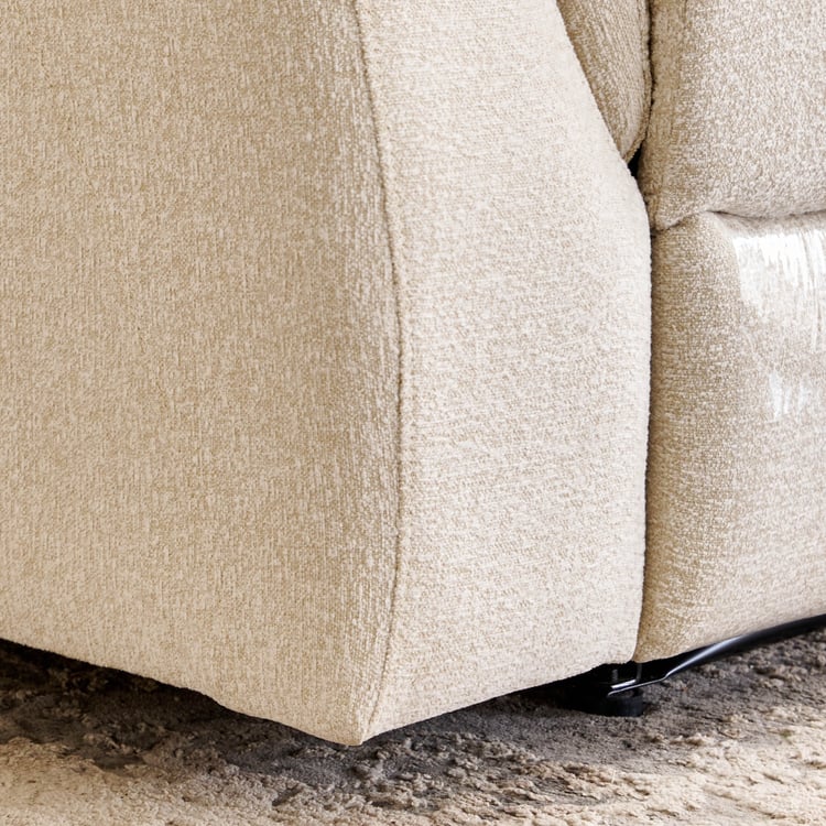 Oliver NXT Fabric 1-Seater Electric Recliner - Beige