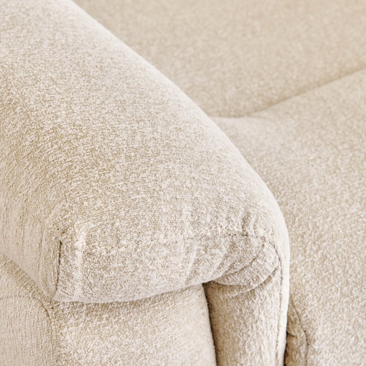 Oliver NXT Fabric 1-Seater Electric Recliner - Beige