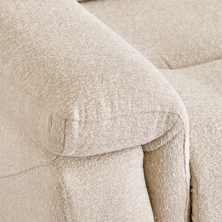 Oliver NXT Fabric 2-Seater Electric Recliner - Beige