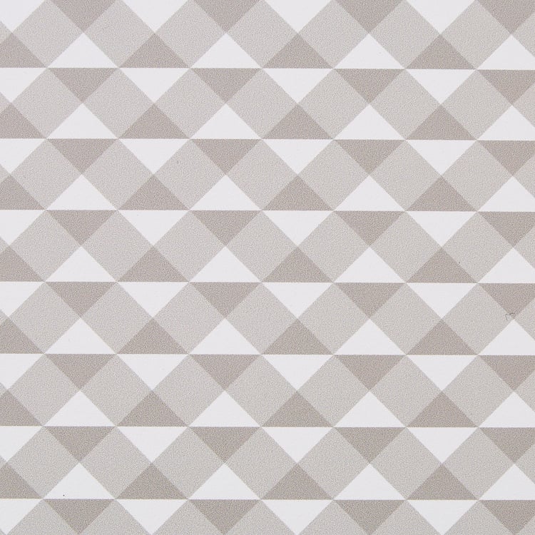 Meadows Theme Set of 6 PVC Chevron Print Placemats