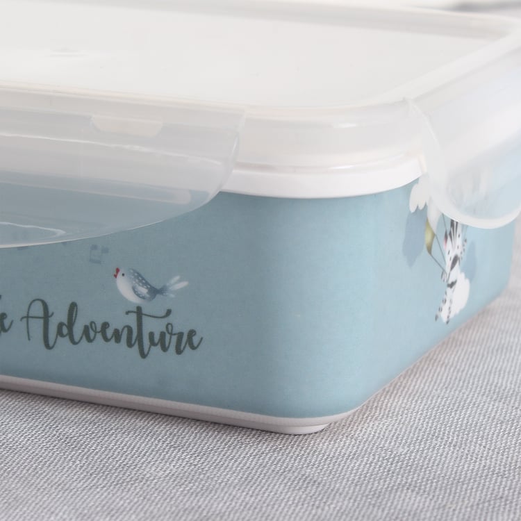 Slate Kids Safari Melamine Printed Lunch Box - 800ml