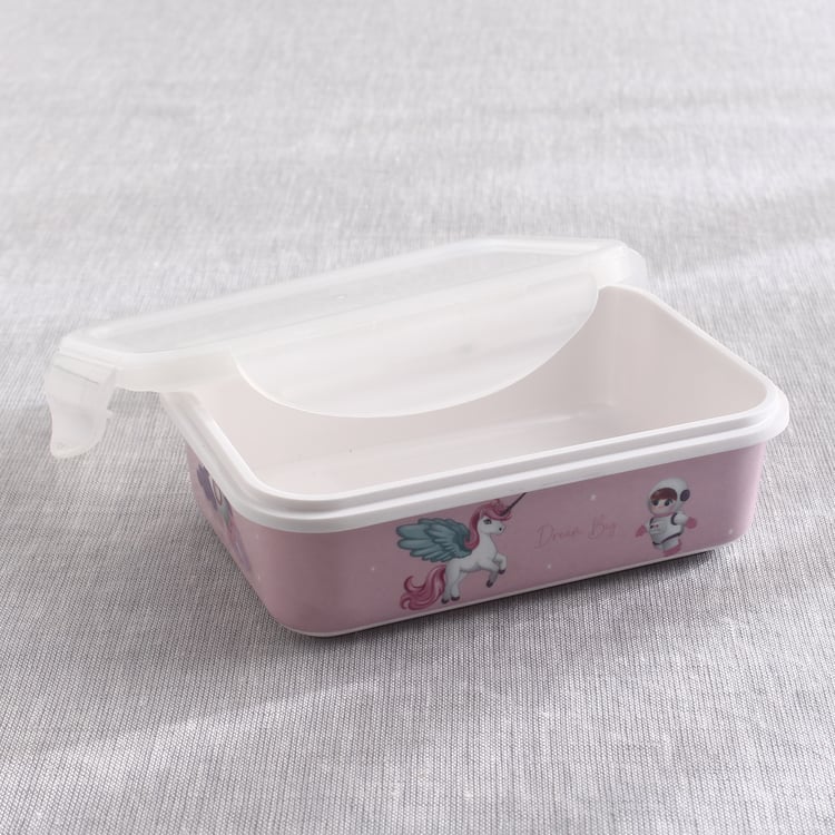 Slate Kids Space Melamine Printed Cookie Container - 450ml