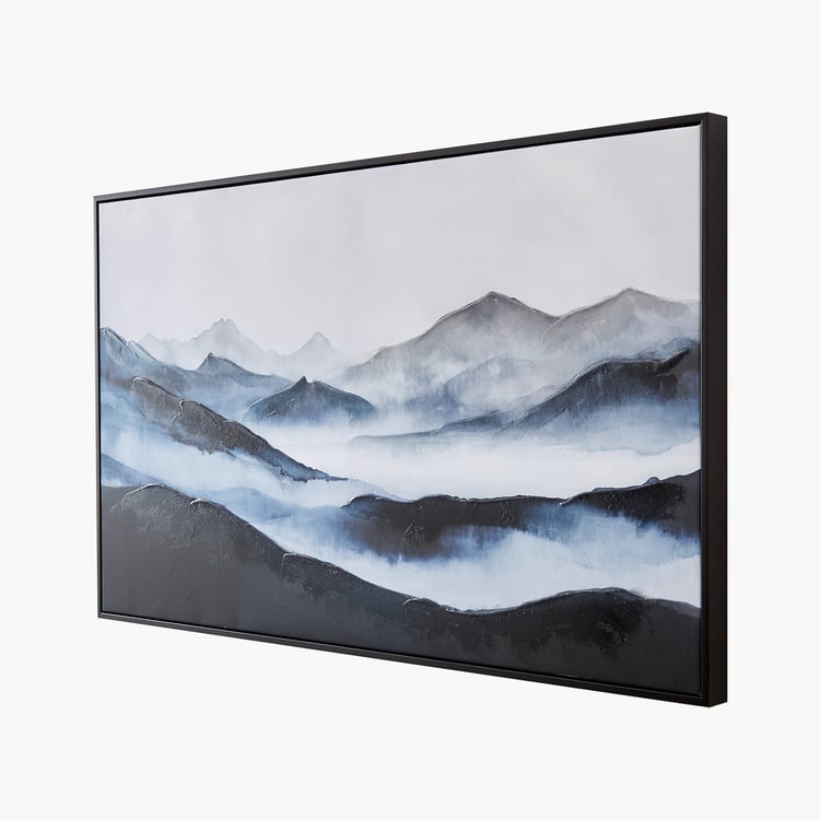 Artistry Dawn Canvas Mountain Picture Frame - 100x60cm