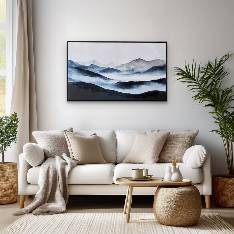Artistry Dawn Canvas Mountain Picture Frame - 100x60cm