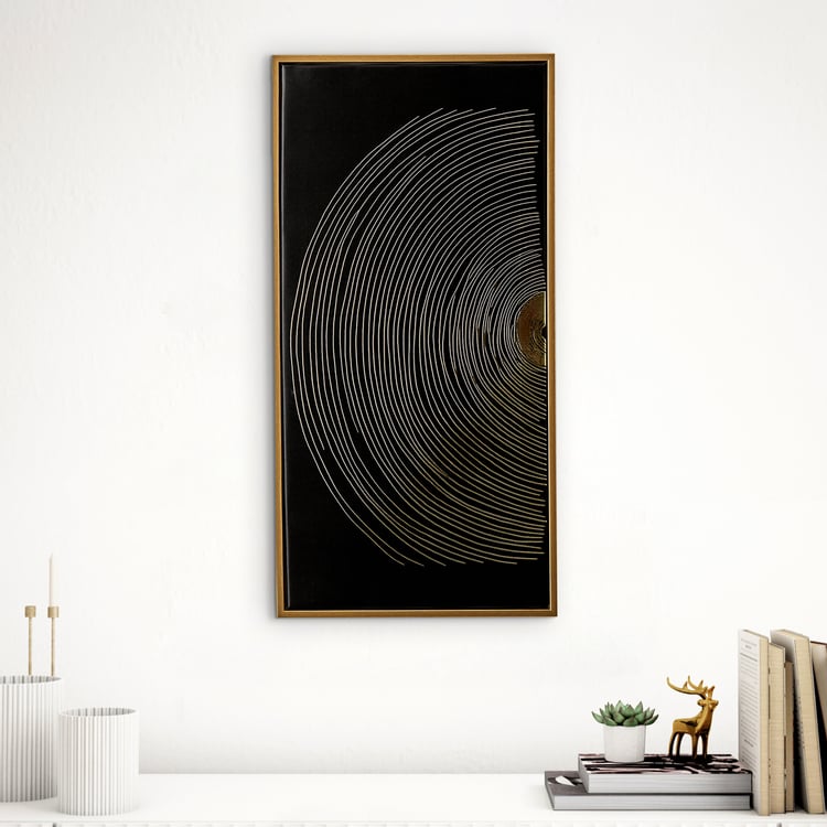 Artistry Regalia Canvas Foil Picture Frame - 30x60cm