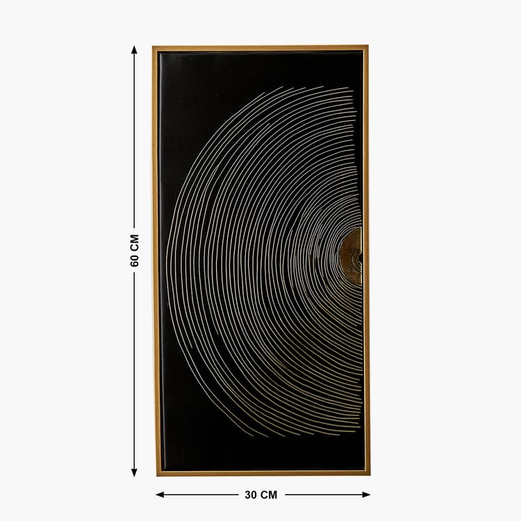 Artistry Regalia Canvas Foil Picture Frame - 30x60cm