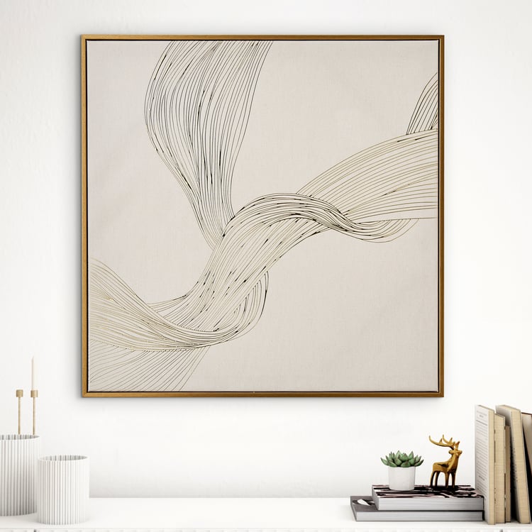 Artistry Regalia Canvas Foil Picture Frame - 60x60cm