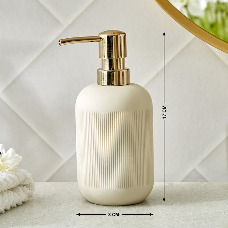 Opulence Eddie Polyresin Soap Dispenser - 310ml
