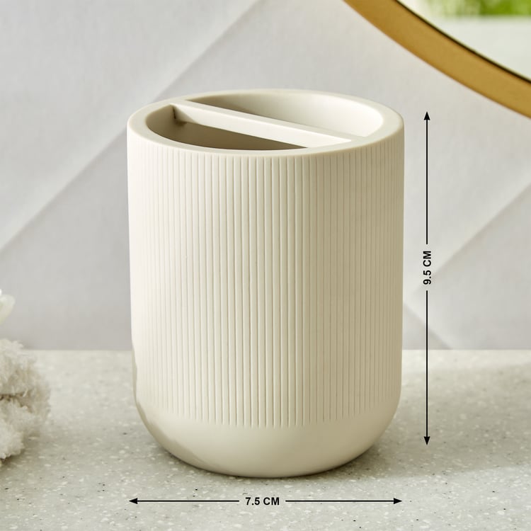 Opulence Eddie Polyresin Tooth Brush Holder
