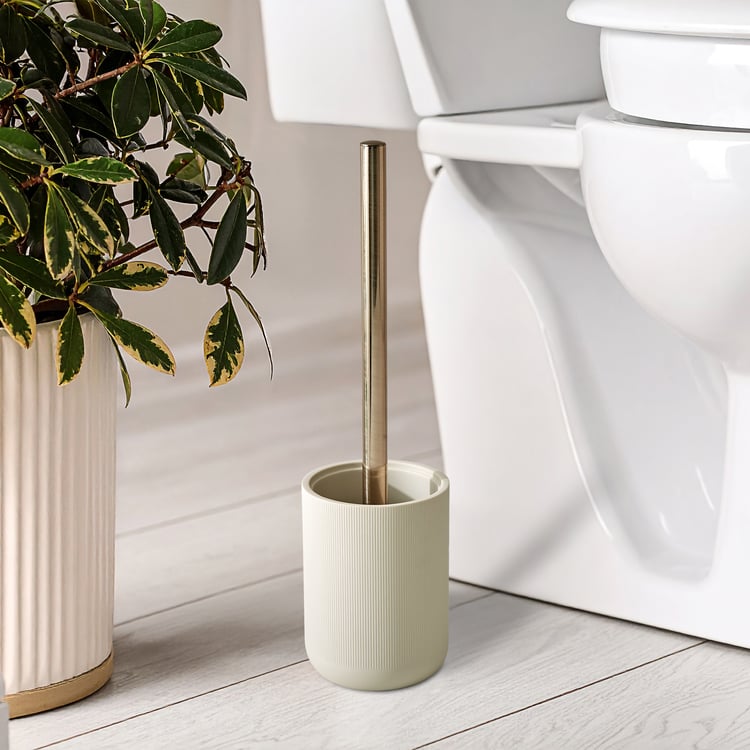 Opulence Eddie Polyresin Toilet Brush with Holder