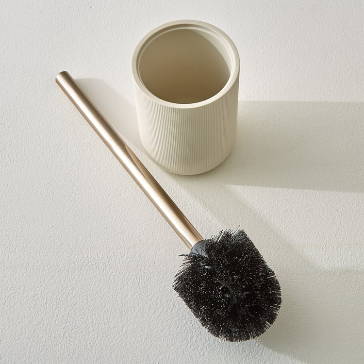 Opulence Eddie Polyresin Toilet Brush with Holder