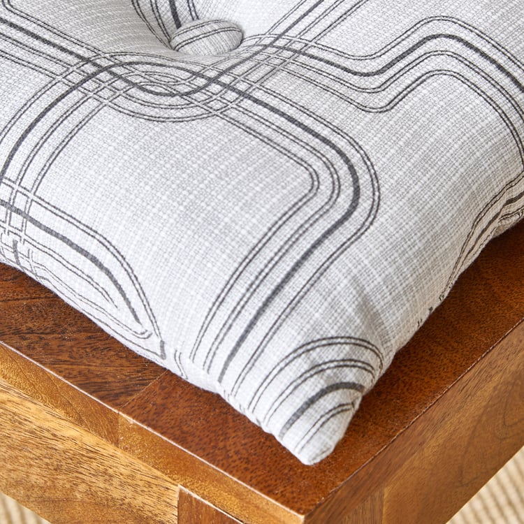Poise Orbit Printed Chair Pad - 40x40cm