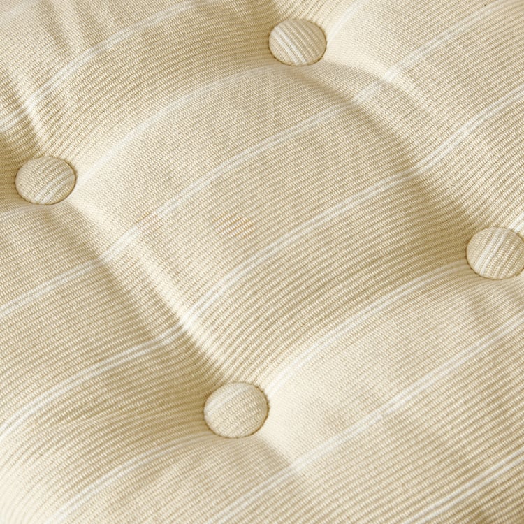 Poise Thread Striped Chair Pad - 40x40cm
