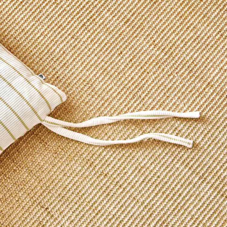 Poise Tide Striped Chair Pad - 40x40cm