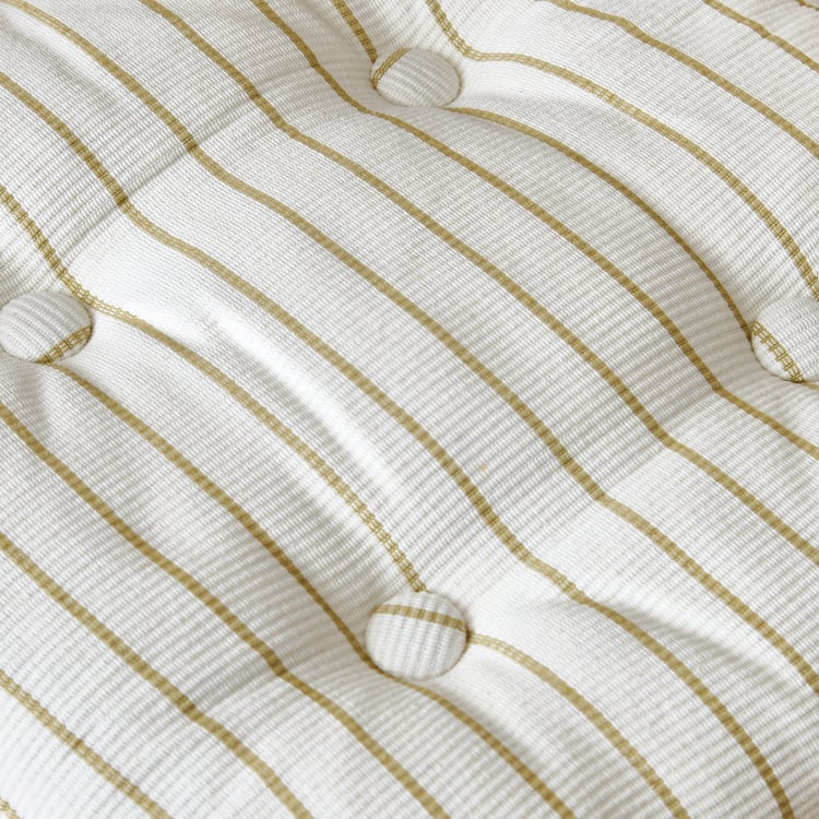 Poise Tide Striped Chair Pad - 40x40cm