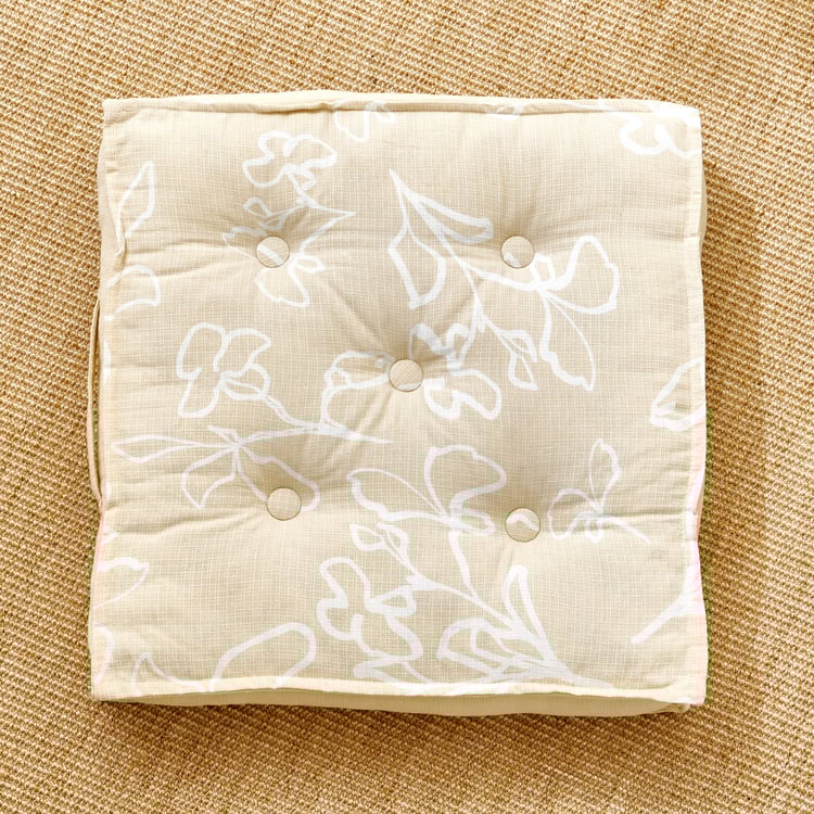Poise Maison Printed Floor Cushion - 48x48cm