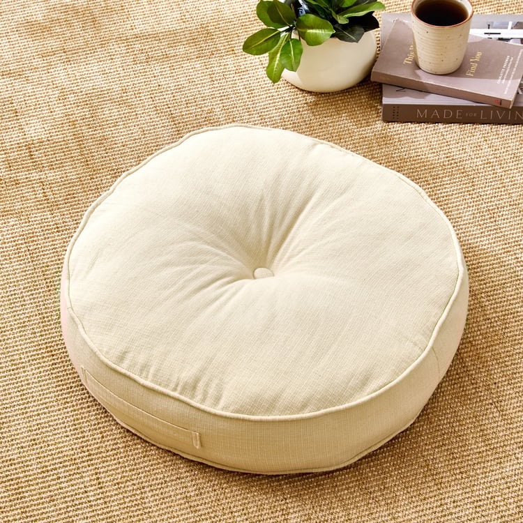 Poise Oat Floor Cushion - 48x12cm