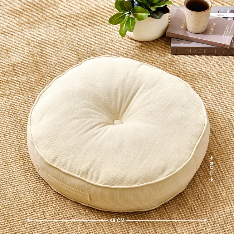 Poise Oat Floor Cushion - 48x12cm