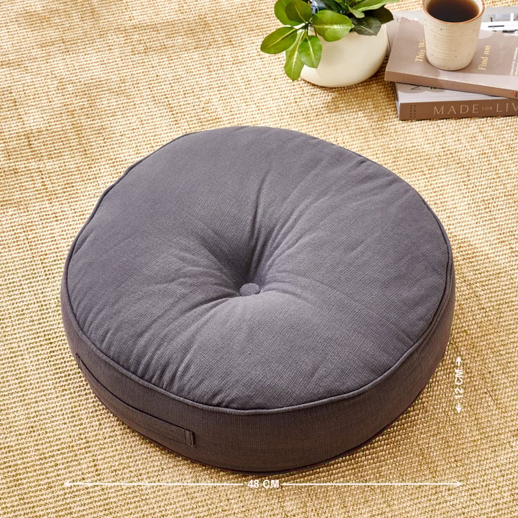Poise Stone Floor Cushion - 48x48cm