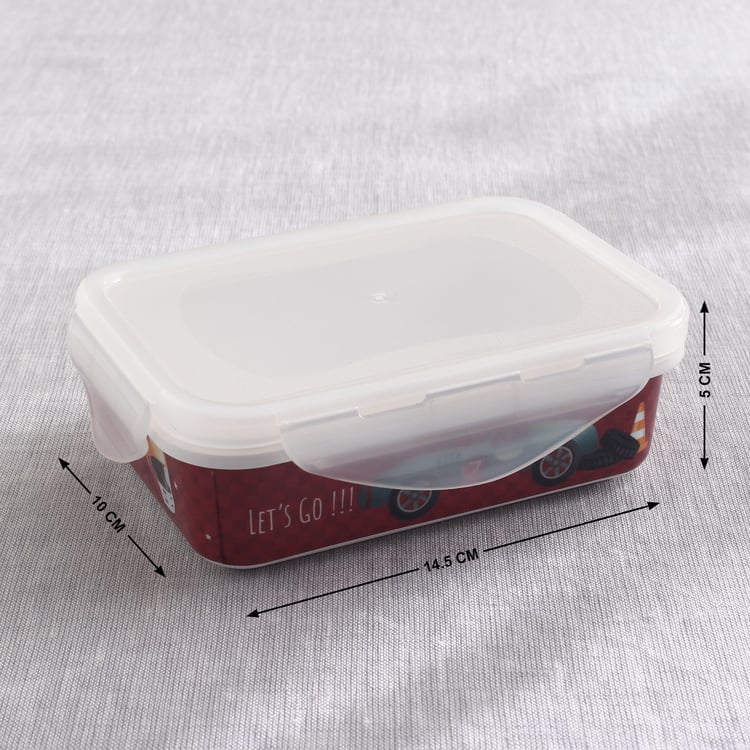 Slate Kids Car Melamine Printed Cookie Container - 450ml