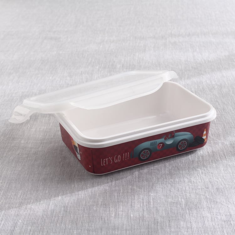 Slate Kids Car Melamine Printed Cookie Container - 450ml