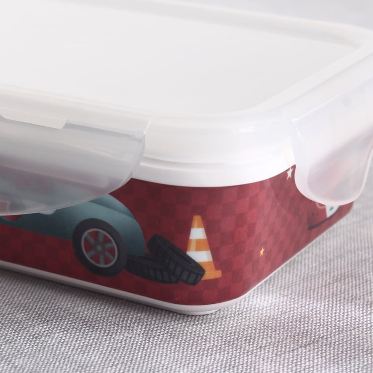 Slate Kids Car Melamine Printed Cookie Container - 450ml
