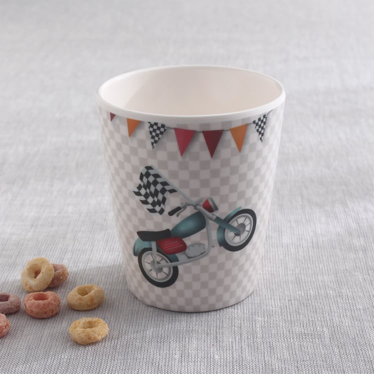 Slate Kids Car Melamine Printed Tumbler - 300ml
