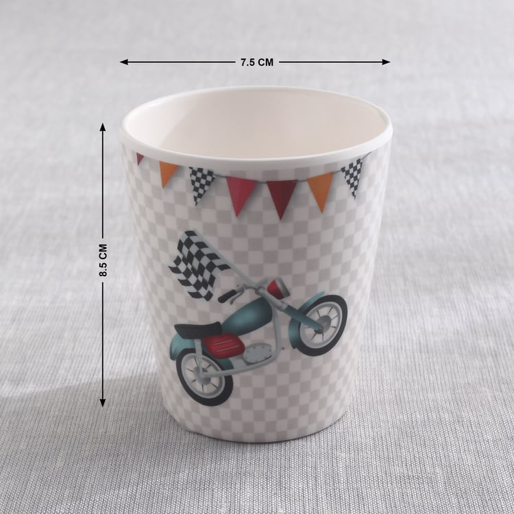 Slate Kids Car Melamine Printed Tumbler - 300ml