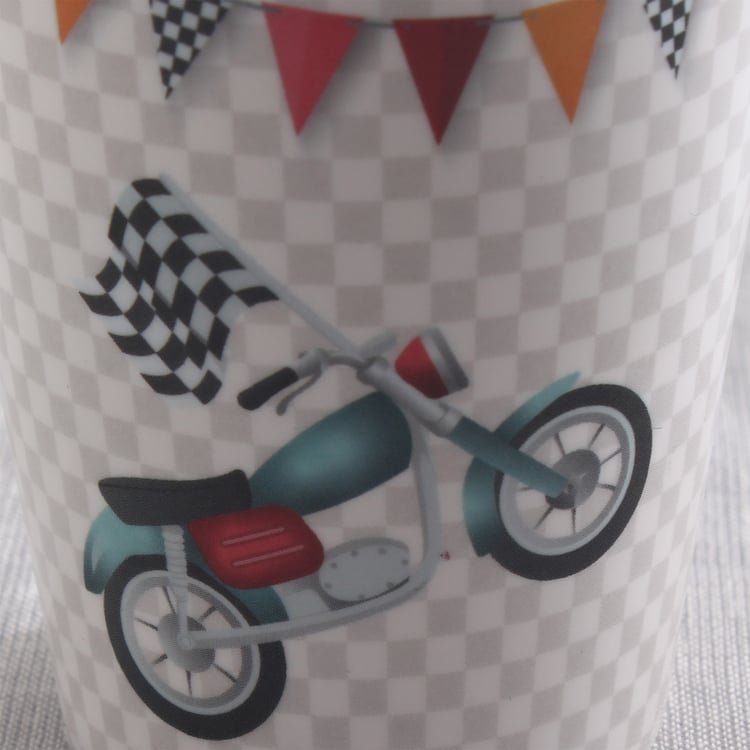 Slate Kids Car Melamine Printed Tumbler - 300ml