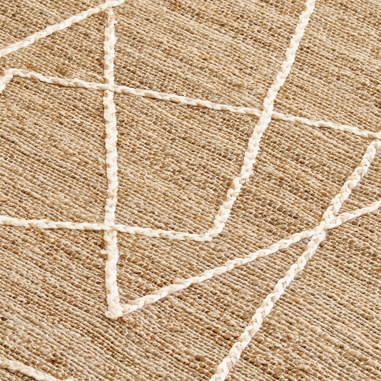Natura Nimes Jute Hand Woven Carpet - 180x120cm
